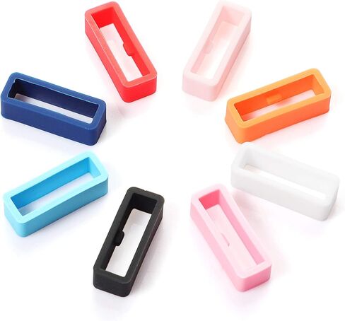 Inspire 2 Band Loop Inspire HR Band Keeper حلقة تثبيت متعددة الألوان متوافقة مع Fitbit Inspire 2، Fitbit Inspire، Fitbit Inspire HR، Fitbit Ace 2 Watch Bands Keeper Loop Security حامل in Kuwait