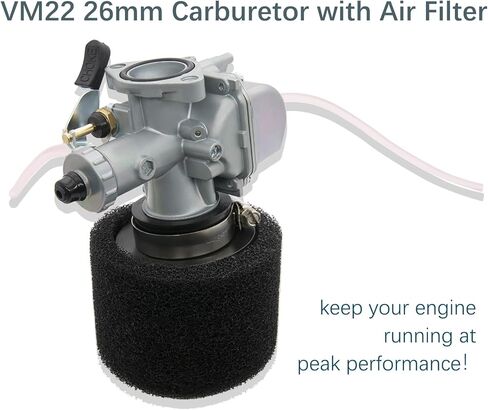 مكربن ​​VM22 26 مللي متر لـ SSR Mikuni125cc 110cc 140cc Lifan YX Zongshen Pit Dirt Bike XR50 CRF70 Apollo DHZ | دراجة بيت كارب من IVONNEY Y-14021 in Kuwait