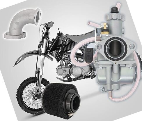مكربن ​​VM22 26 مللي متر لـ SSR Mikuni125cc 110cc 140cc Lifan YX Zongshen Pit Dirt Bike XR50 CRF70 Apollo DHZ | دراجة بيت كارب من IVONNEY Y-14021 in Kuwait