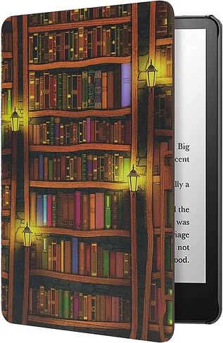 SaharaCase Folio Case Kindle Paperwhite (11th Generation 2021-2023 Release) [Shockproof Bumper] Kickstand PU Leather Rugged Protection Anti-Slip Grip (Black) in Saudi Arabia