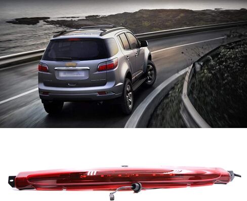 مصباح الفرامل الثالث LED للتركيب العالي من Youxmoto، مصباح إيقاف مركزي CHMSL لسيارة 2002-2009 Chevy GMC Buick (أحمر) in Saudi Arabia