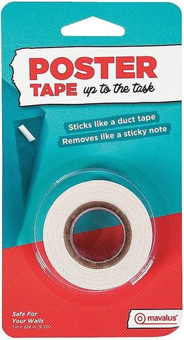Mavalus White Multi-Purpose Adhesive Tape (1" x 27 ft.) - Perfect for Home, School, and Office Use - 1 Pc in Saudi Arabia