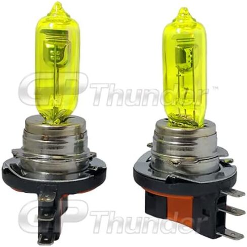 GP Thunder H15 3500K ذهبي أصفر JDM 15 / 55W لمبات زينون هالوجين كوارتز زجاجية متوافقة مع الشعاع العالي - الجري أثناء النهار جولف تيغوان in Kuwait