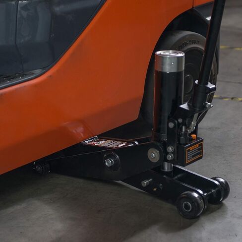 BIG RED TR1147 Torin Dual Position Hydraulic Forklift Service/Floor Jack, 5 Ton (10,000 lb) Capacity, black in Saudi Arabia