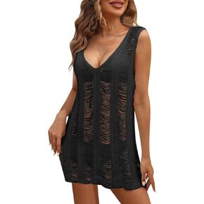 Women's Beach Cover Up Plus Size Flattering Trendy Bathing Suit Cover Up Woman Sexy Fashion Party Swimsuit Cover Ups