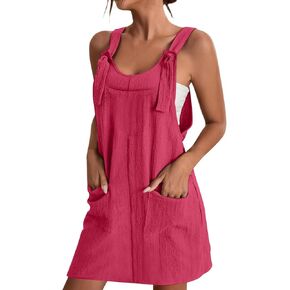 Summer Dresses for Women 2025 Sundresses Vacation Sleeveless Beach Swimsuit Cover Ups Spring Outfits Casual Sun Dress