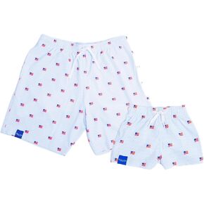 Father Son USA Matching Swimsuits