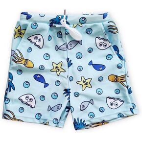 Silly Sea Faces Baby and Toddler Board Shorts