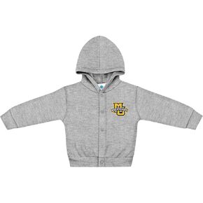 Creative Knitwear College Baby Snap Hooded Jacket - Team Logo, Multiple Colors, for Boys & Girls, (0-24 Months)