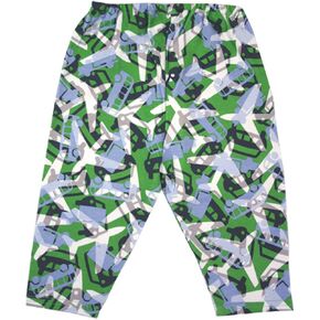 Zutano Bus Stop Baby Boys Leggings, 0-6 Months Green