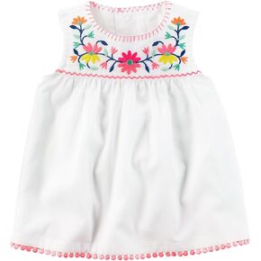 Carter's Baby Girls' Embroidered Top