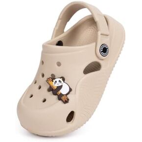 Casazoe Toddler Girls Boys Cute Garden Clogs Kids Water Sandals Slip On Shoes EVA Lightweight Outdoor Summer Slipper Slides Baby Comfort Shoes Children Indoor Shower Beach Pool Play Shoes