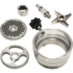 #8 Big Bite Dual Grind Adapter,Silver in Kuwait
