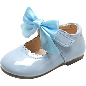 Toddler Mary Jane Shoes Baby Girls Cute Flat Flower Girl Dress Shoes Girl Ballet Flat Party School Shoes Toddler Shoes
