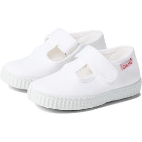 50000 – Infant/Little Kid/Toddler Shoes – Canvas Lining and Upper – Slide-in Design White 20 (US 4 Toddler) M