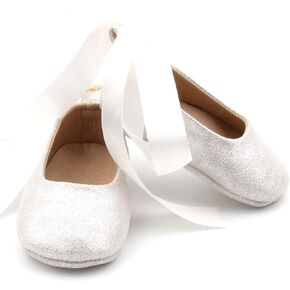 Baby and Toddler Ballerina Sparkle Shoes for Girls | Glitter Shoes in
