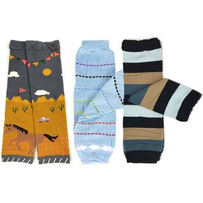 Bowbear Baby 3-Pair Leg Warmers