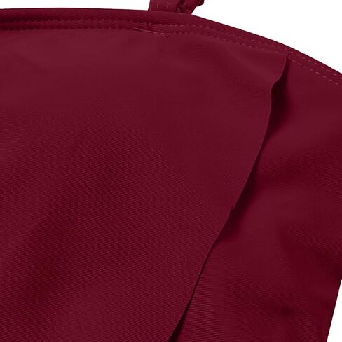 Tankini Swimsuits for Women Two Piece Bathing Suits Wrap Strapless Tankini Tops Bandeau Bathing Suit Blouson Swimsuit in Saudi Arabia