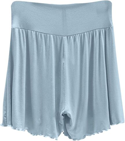 Womens Pajama Shorts Comfy Elastic Waist Lightweight Breathable Sleep Shorts Modal Cotton Soft Lounge Pj Bottoms in Saudi Arabia