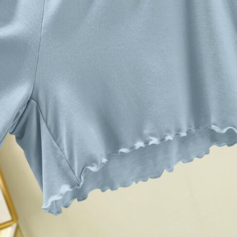 Womens Pajama Shorts Comfy Elastic Waist Lightweight Breathable Sleep Shorts Modal Cotton Soft Lounge Pj Bottoms in Saudi Arabia