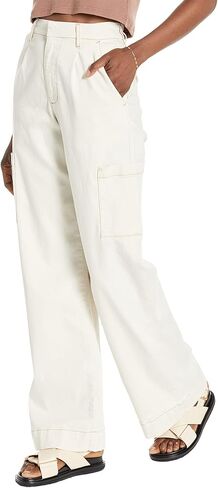JOE'S Jeans The Petra Blossom Linen-Blend Wide Leg Jean in Kuwait