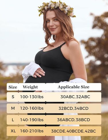 HOFISH Support Nursing Tank Tops for Breastfeeding, Comfort Stretch Maternity Camisoles in Saudi Arabia