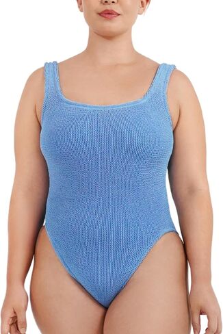 Maris & Sol Women’s Crinkle One Piece Swimsuit-Fuxe Stretch Fabric ، بحجم واحد الولايات المتحدة 2-16-صديقة للأمومة ، مصنوعة في المملكة المتحدة in Saudi Arabia