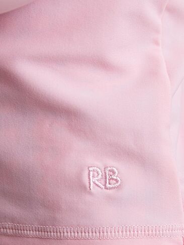RuffleButts UPF50+ Sun Protective Unisex Long Sleeve Full Zip Rash Guard in Kuwait