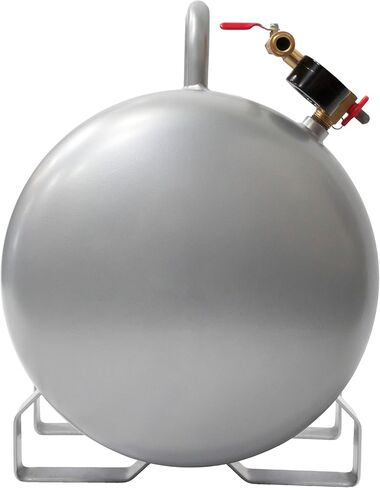 California Air Tools CAT-AUX05A Lightweight Portable Aluminum Air Tank, 5 Gallon, Silver in Kuwait