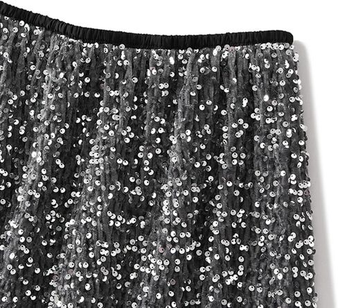 Women's Summer Elastic Waist Bohemian Print Beach Outfits High Waist Casual Maxi Skirt A-Line Tiered Long Skirt in Saudi Arabia