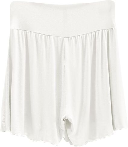 Womens Pajama Shorts Comfy Elastic Waist Lightweight Breathable Sleep Shorts Modal Cotton Soft Lounge Pj Bottoms in Saudi Arabia