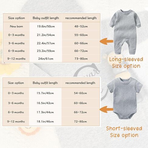 Personalized Newborn Baby Coming Home Outfit Custom Matching Super Soft Infant Long Sleeve Sleepwear with Embroidery Name Baby Sleeper Newborn Set for Girl and Boy Perfect Baby Shower Gift (A) in Saudi Arabia