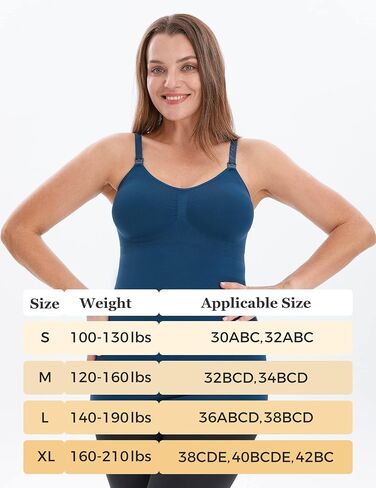 HOFISH Support Nursing Tank Tops for Breastfeeding, Comfort Stretch Maternity Camisoles in Saudi Arabia