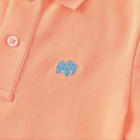 Dave & Bella Baby Boys Short Sleeve Polo Stirts Toddler Kids Pique Pique Pique Uniffor in Kuwait