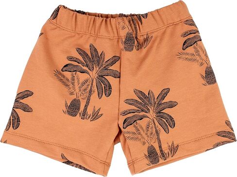Dear Earth Organic Cotton French Terry Infant and Toddler Print Board Short in Kuwait