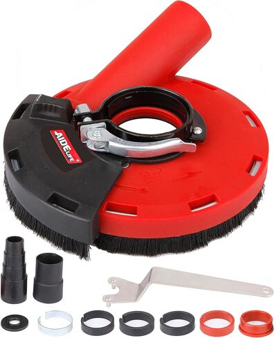 Aidelife Surface Grinding Dust Shroud for Angle Grinders 115mm/125mm+Diamond Grinding Cup Wheel 125mm in Kuwait