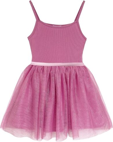 Toddler Baby Girls Tutu Dress Sleeveless Princess Birthday Wedding Party Tulle Sundress for Girl 3-7Y in Saudi Arabia