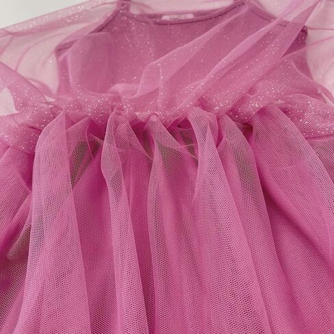Toddler Baby Girls Tutu Dress Sleeveless Princess Birthday Wedding Party Tulle Sundress for Girl 3-7Y in Saudi Arabia