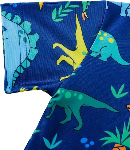 Baby Boy Swimsuit Infant One Piece Rash Guard Bathing Suit Short Sleeve Zipper Toddler Summer Beach Swimwear 0-3 Years in Kuwait