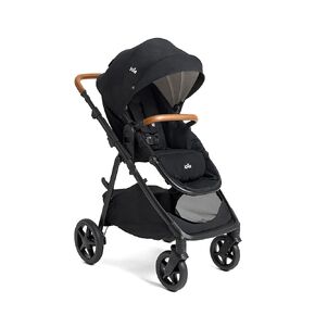 Ginger 4-in-1 Convertible Pramette and Stroller, Height Adjustable seat, All-Wheel Suspension, Extra Storage – for Newborns and Toddlers (Shale)