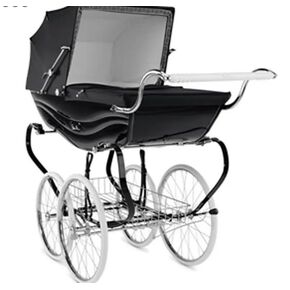 Silver Cross Balmoral Pram, Black