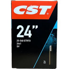 24 x 1 Inner Tube 25-540 Straight Schrader Valve SV Wheelchair 24x1