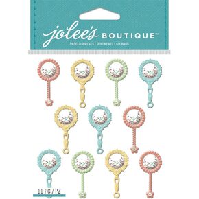 Jolee's Boutique 0015586991932 Baby Rattle Dome RPT BQ16 , Other