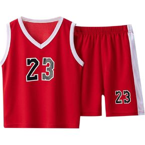 Fleece Outfit Baby Boy Kids Summer Basketball Suit Quick Drying Sports Vest Sleeveless Two 6 Month Old Girl