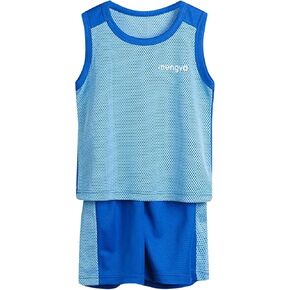 Fall Outfits for Boys 4t Toddler Boys Girls Sleeveless Fashion Patchwork Color Breathable Mesh Baby Stuff for Newborns