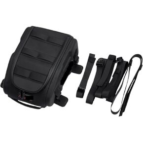Motorcycle Fit For Seat Back Bag Tail Box Riding Racing Large Capacity Hard Case Luggage Bag Black Fuel Tank Motorbike Bags