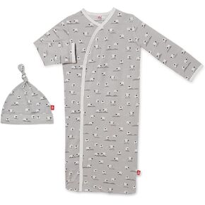 Magnetic Me Modal Newborn Sleeper Gown & Hat Set | Silky Soft Modal Fabric Sleep Sack in Saudi Arabia