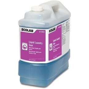 Ecolab Liquid Laundry Sour 2.5 Gallon Bottle