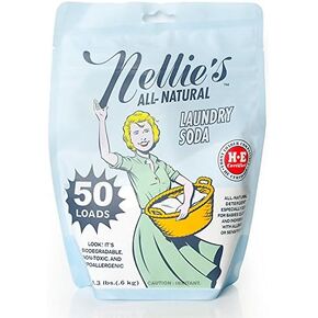 Nellie's All Natural Laundry Soda-50 Load Refill Bag