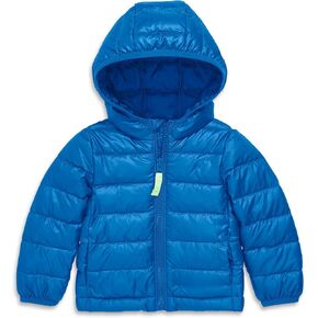 Primary Baby Lightweight Puffer Jacket, Water-Repellent and Windproof, Made with 100% Recycled Materials